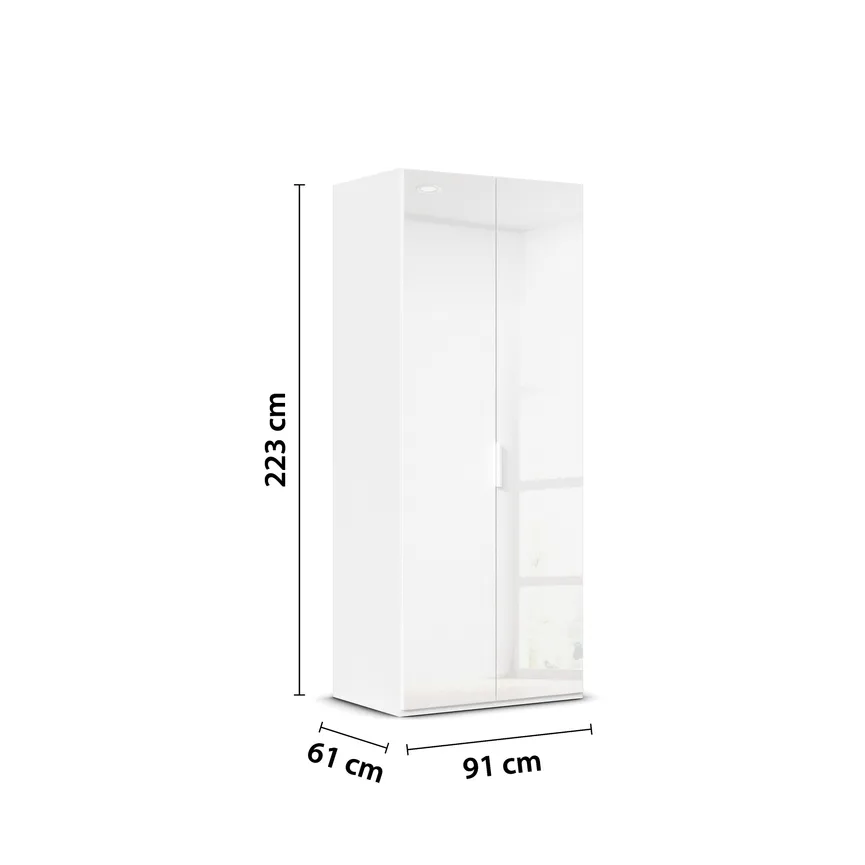 Drehtürenschrank 2-trg. detail