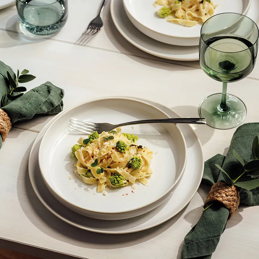 Speiseteller "Crafted" cotton milieu