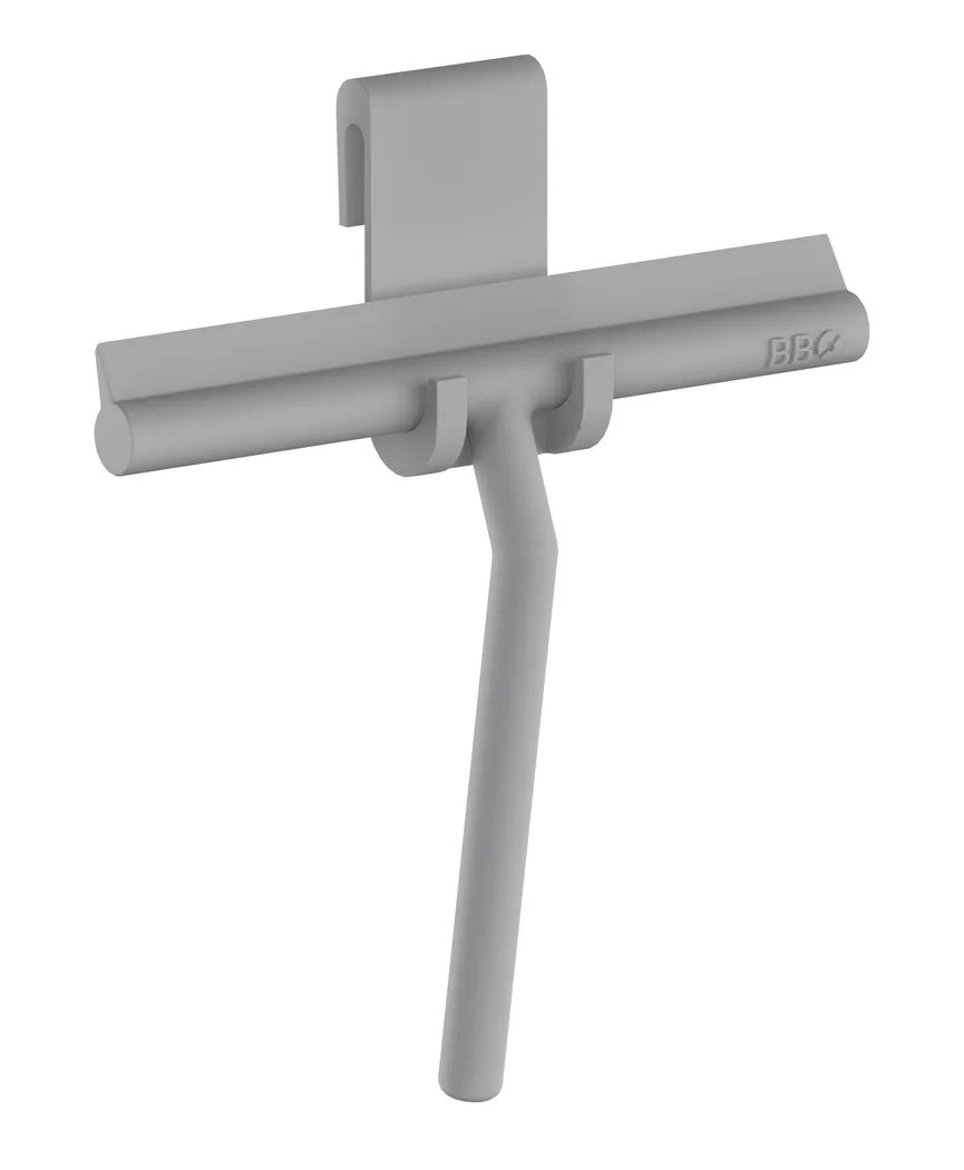 Duschabzieher m. Haken grau hauptaufnahme