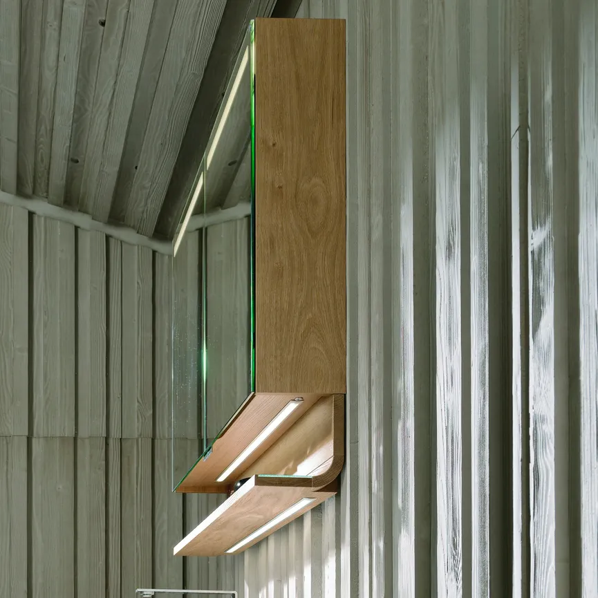 *Spiegelschrank detail