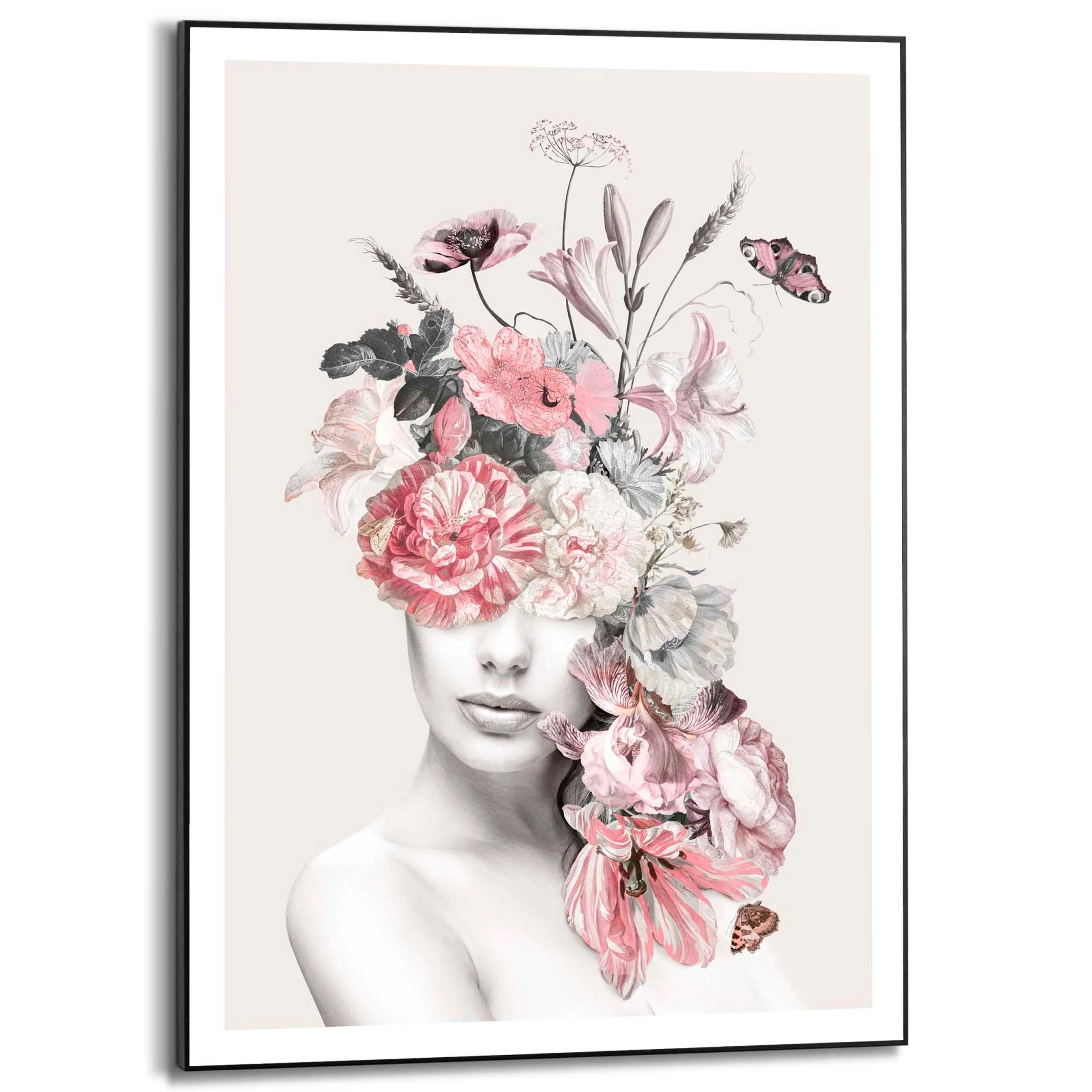 Wandbild 50 x 70 cm Floral Lady Sweet