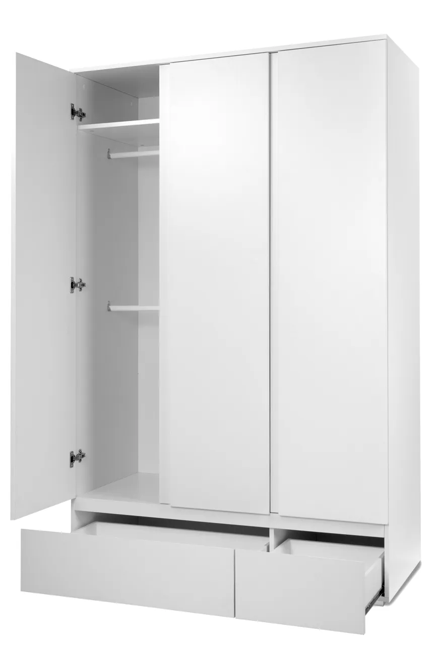 Kleiderschrank 3-trg. detail