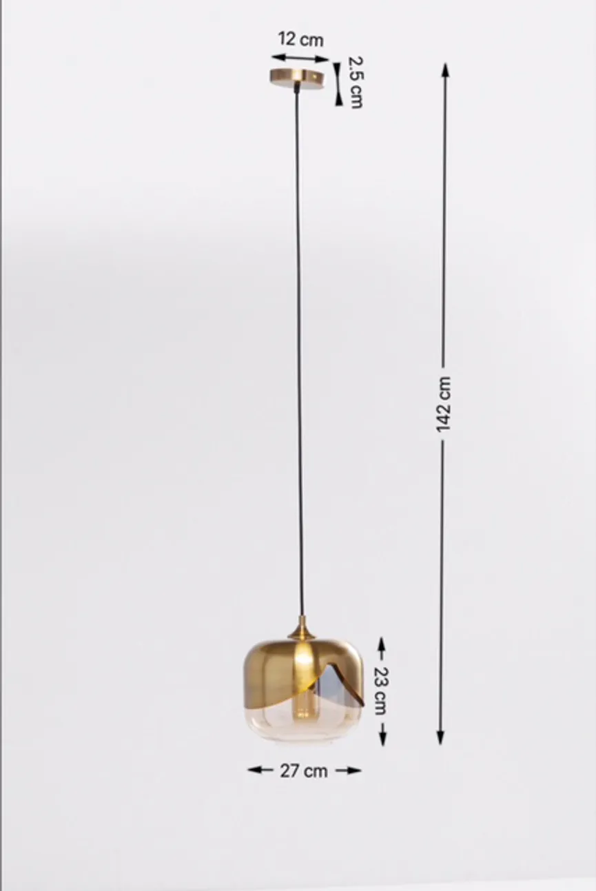 Pendelleuchte "Golden Goblet" detail