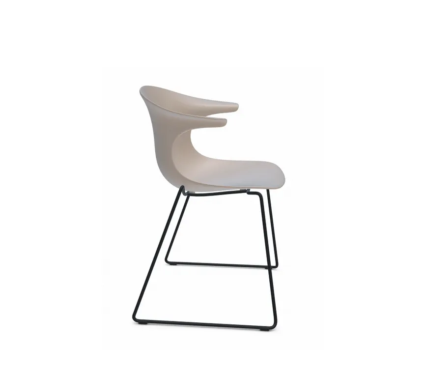 Stuhl Sledge black detail