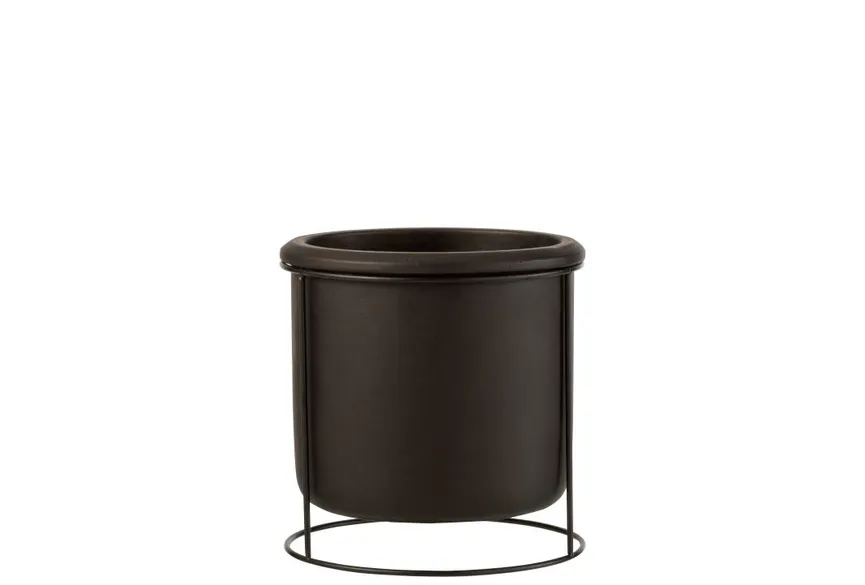 Übertopf schwarz S hauptaufnahme