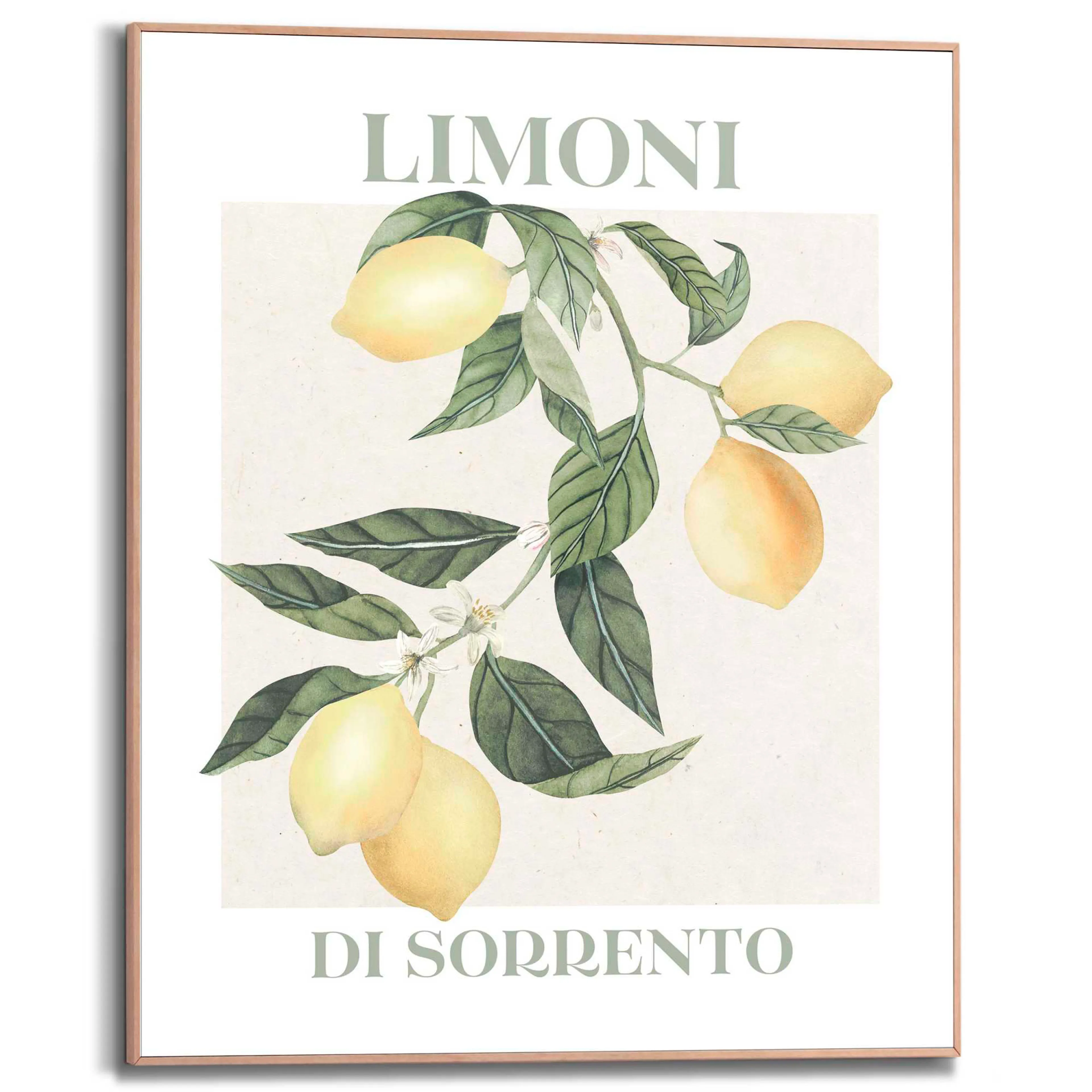 Wandbild 40 x 50 cm Limoni