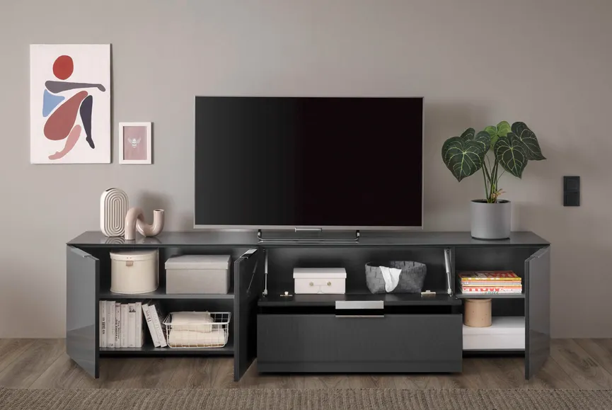 TV-Lowboard 3T/1K/1S detail
