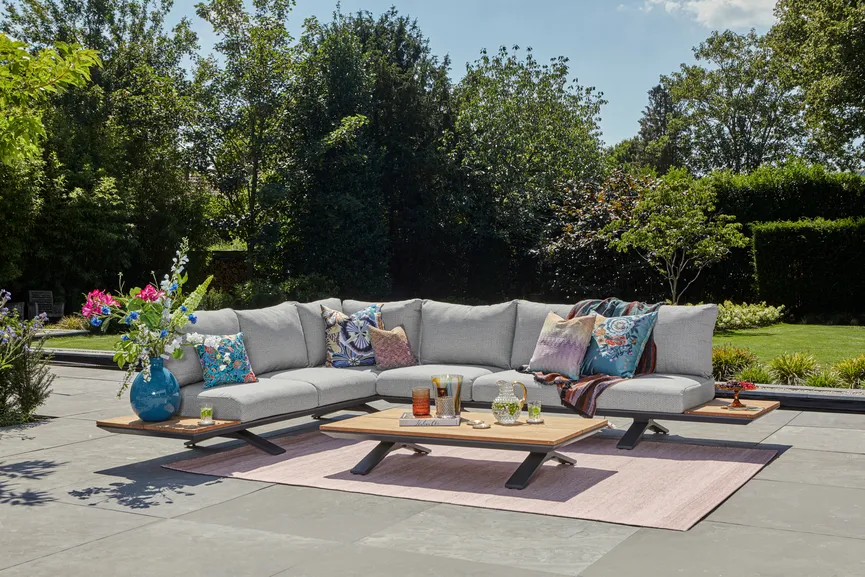 ***Lounge groß Grey/Soft Grey milieu