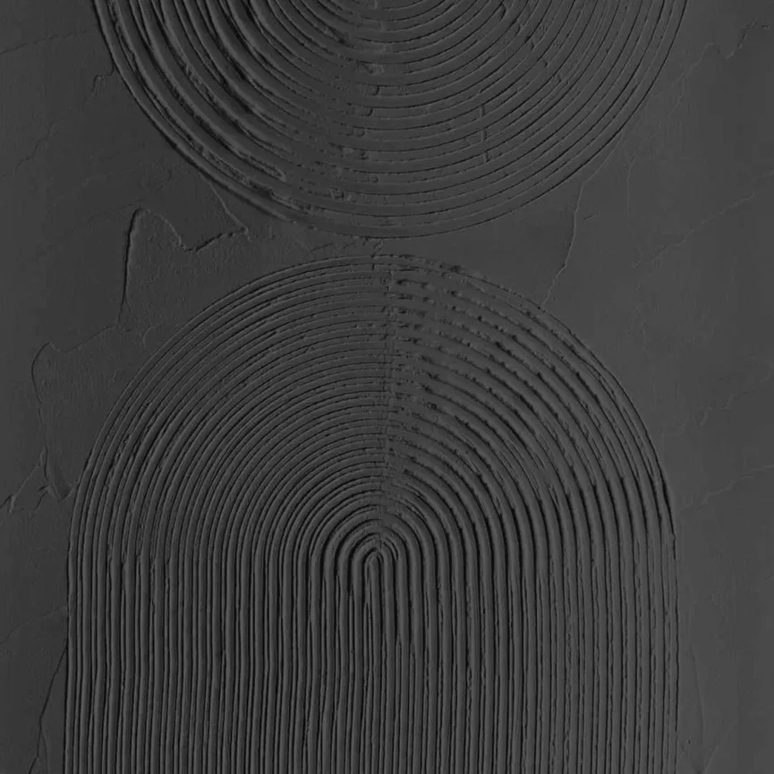 Bild gerahmt "Bows" charcoal material_farbe