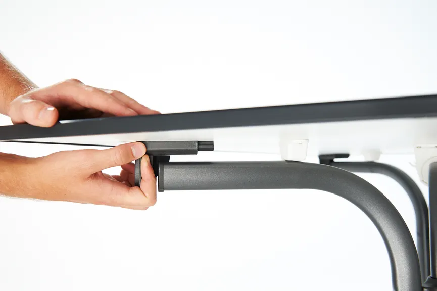 Klapptisch Graphit detail