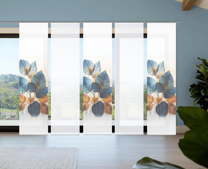 Schiebevorhang Thalin 5erSet milieu