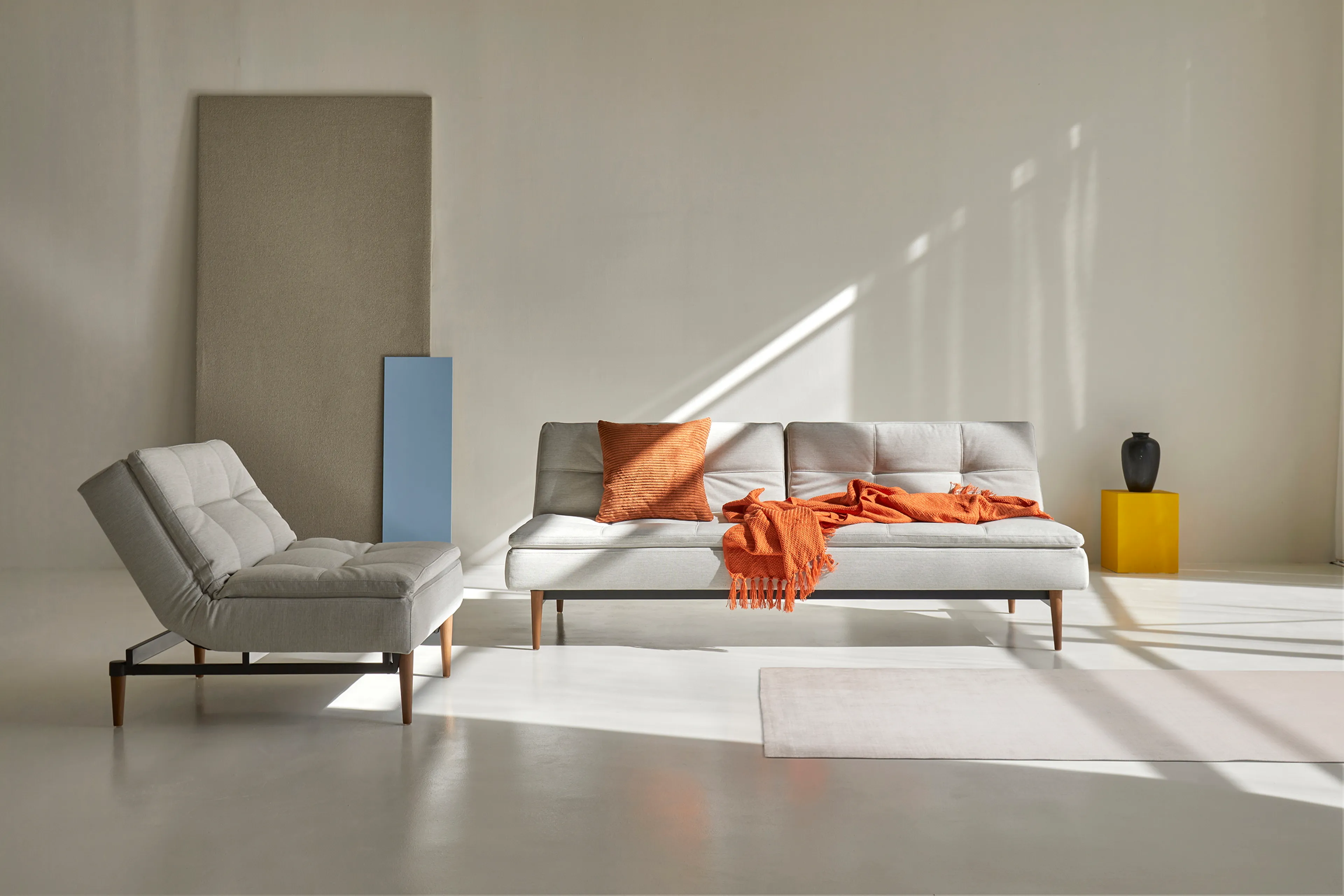 Schlafsofa Dublexo Styletto dunkel