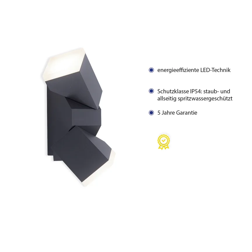 Wandleuchte "Ryan" detail