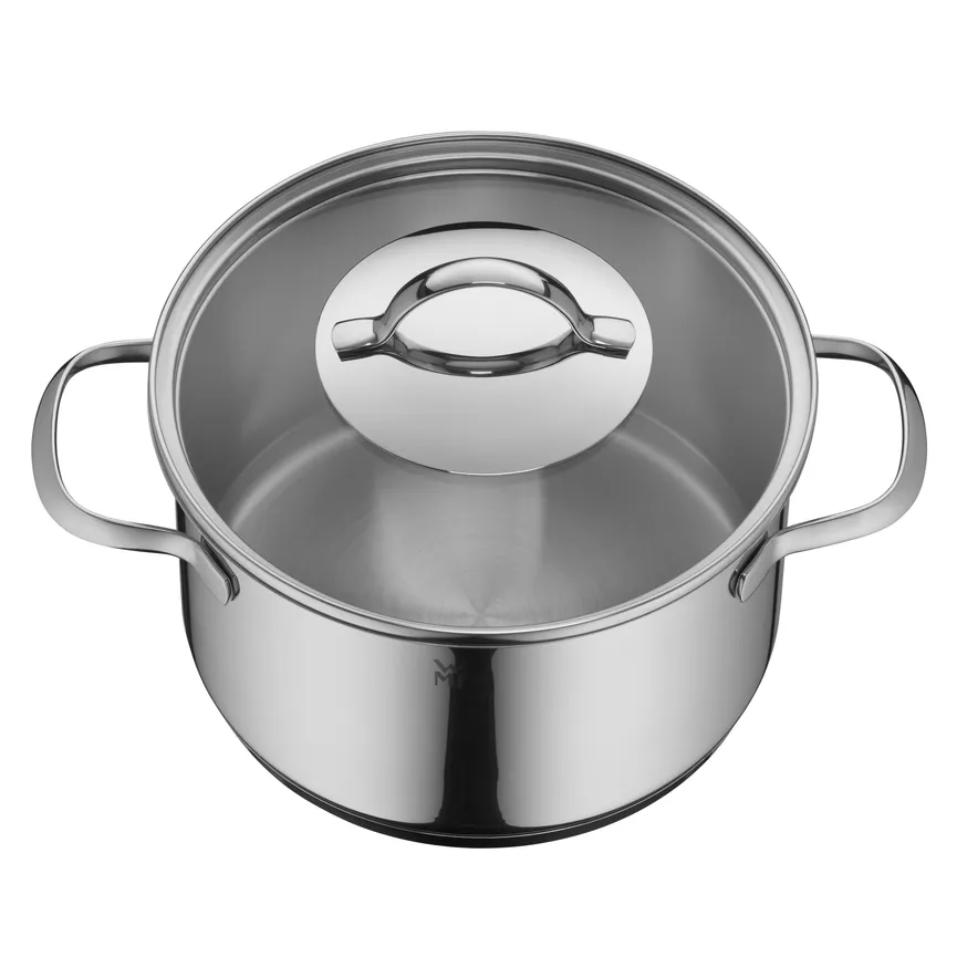Topfset "Provence Plus" silber detail
