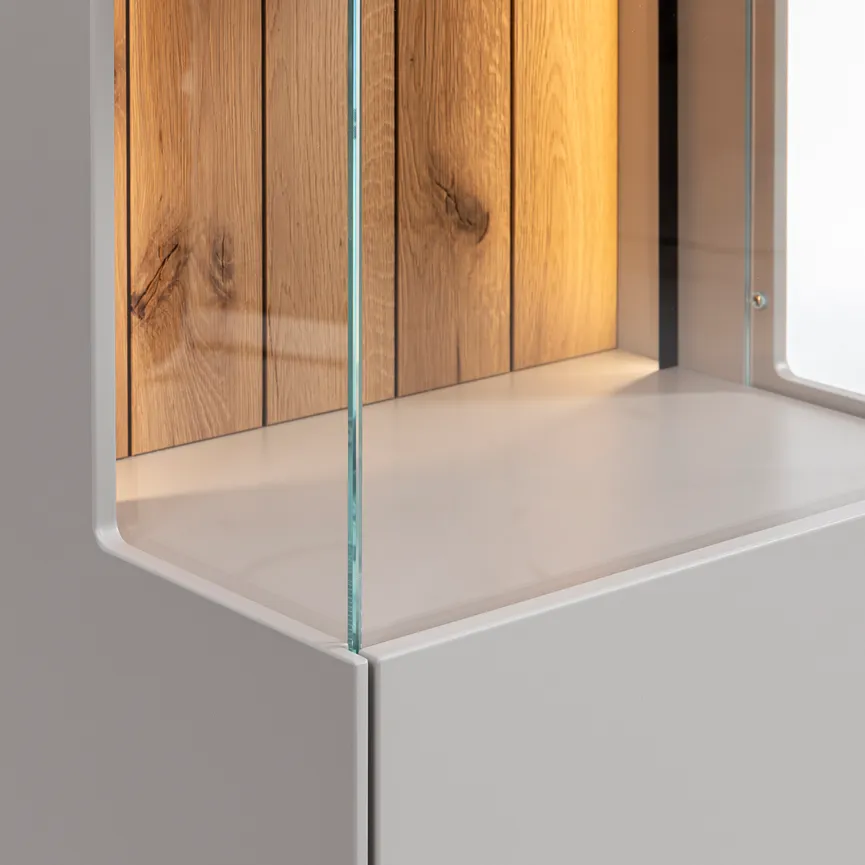 Vitrine links detail