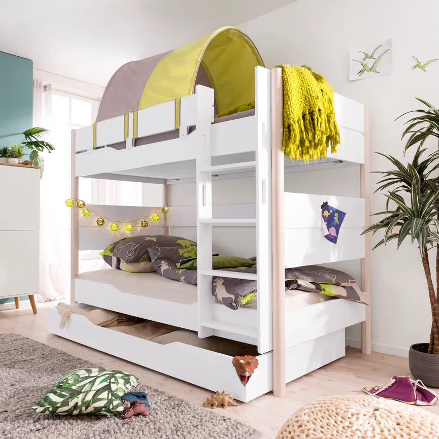 Bettkasten-Unterschiebebett milieu