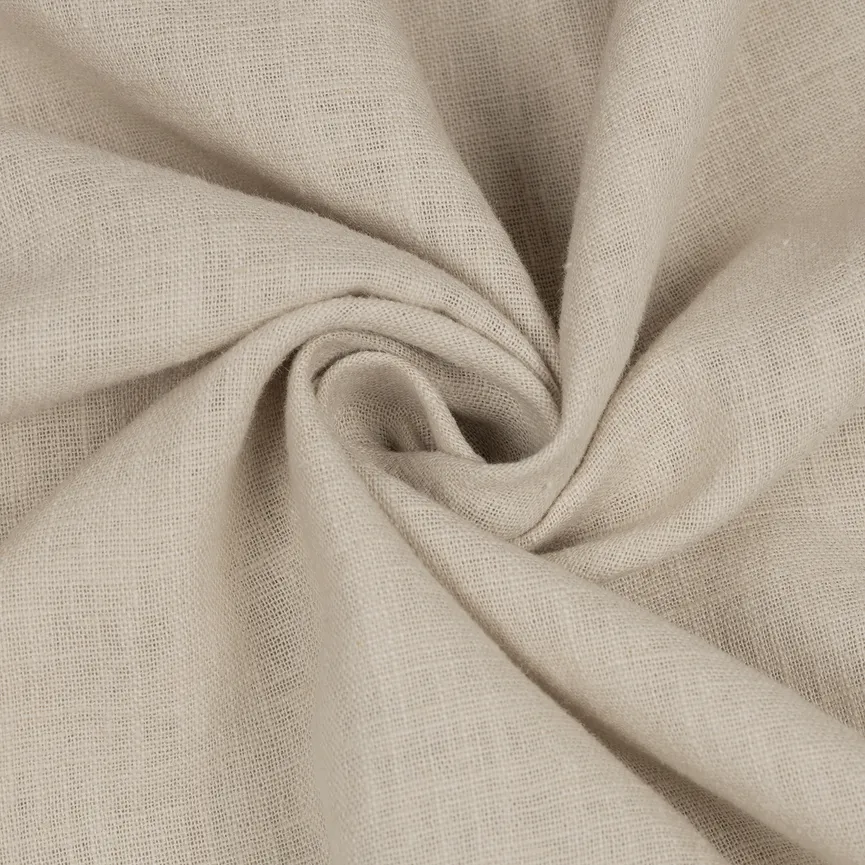 Dekoschal Baumwolle/Leinen detail