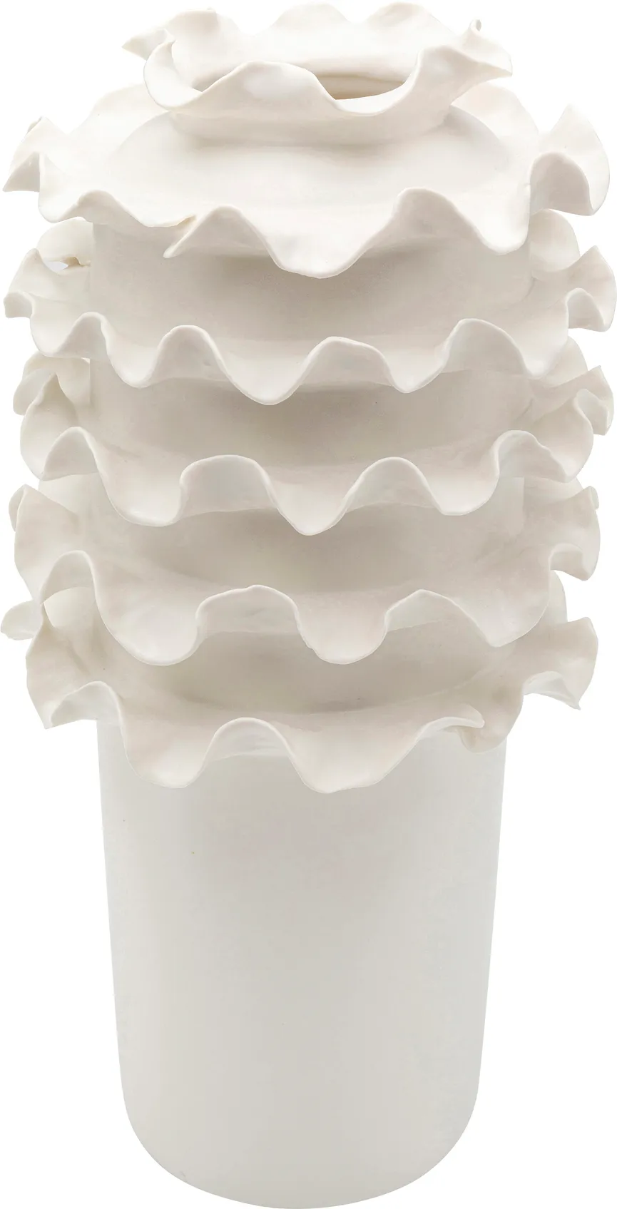 Vase "Viento" weiß hauptaufnahme