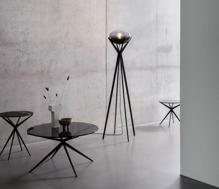 Stehleuchte "Curves Lights" milieu