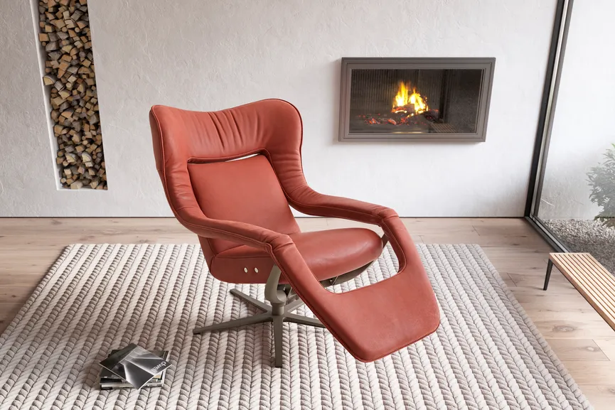 Sessel Yoko-1 DK bronziert detail