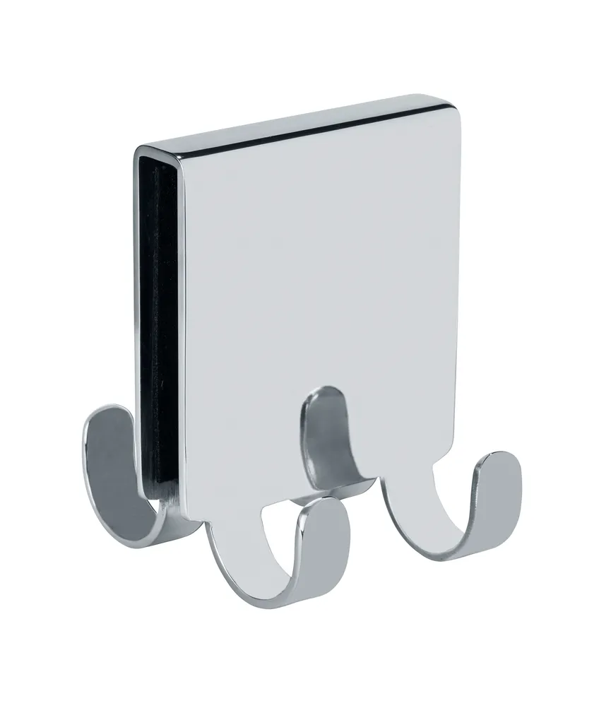 Doppel-Duschhaken glänzend hauptaufnahme