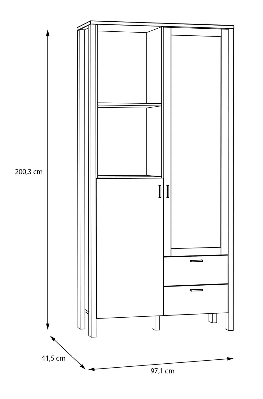 Vitrine detail