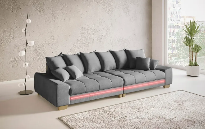 Bigsofa+LED+Soundsystem milieu