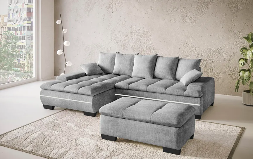 Ecksofa+LED detail