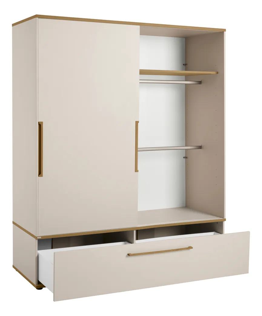 Schwebetürenschrank 2-trg. detail