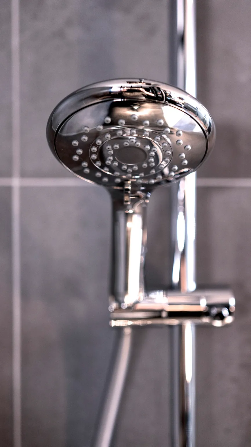 Duschkopf Watersaving verchrom milieu