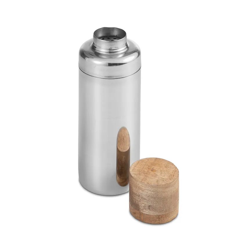 Cocktail Shaker 550 ml silber detail