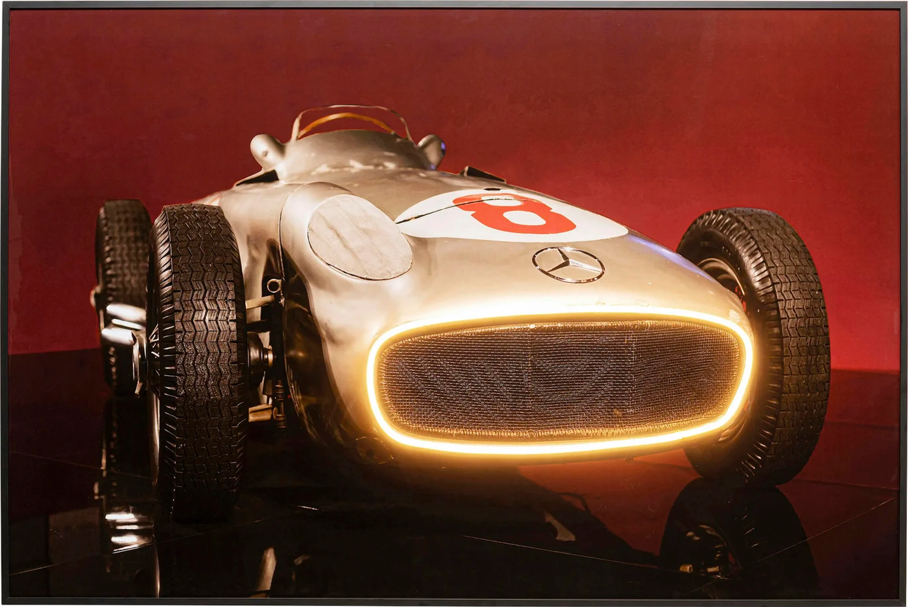 Wandbild 120 x 80 cm Racing Car
