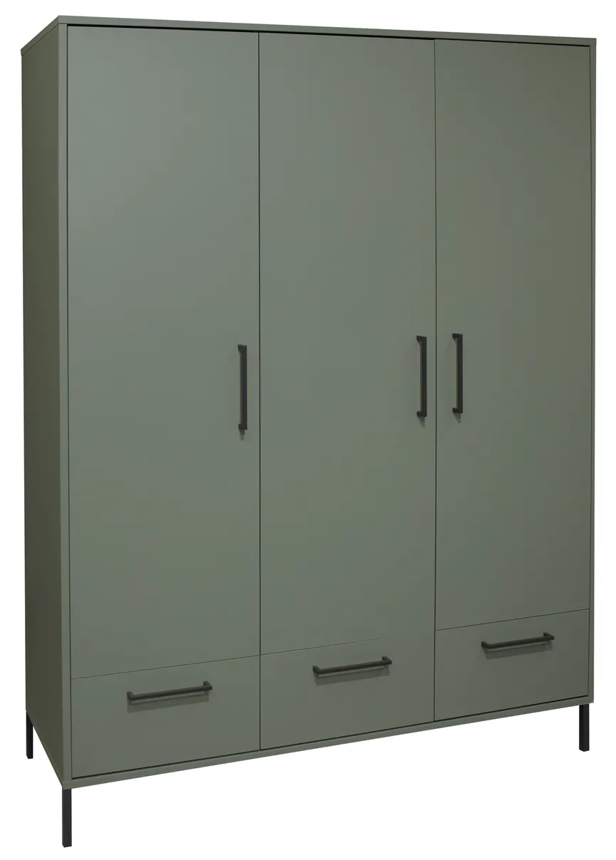Kleiderschrank 3-trg. detail
