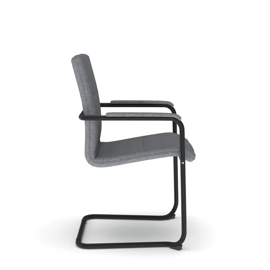 Besucherstuhl mit Armlehne detail