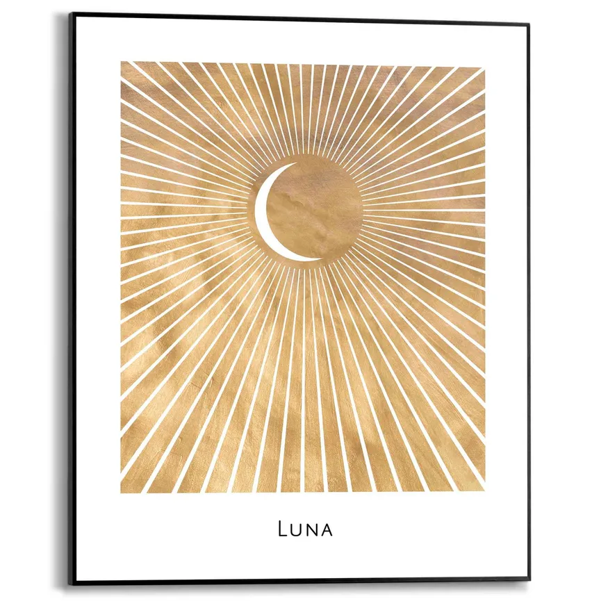 Bild gerahmt "Luna" Moon hauptaufnahme