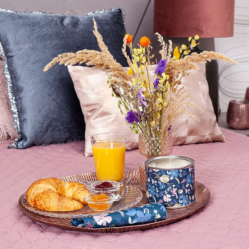 Serviette "Flores" 20er-Set milieu