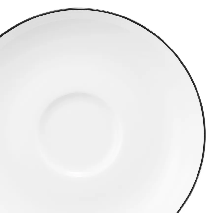 Espressountertasse "Lido" weiß detail