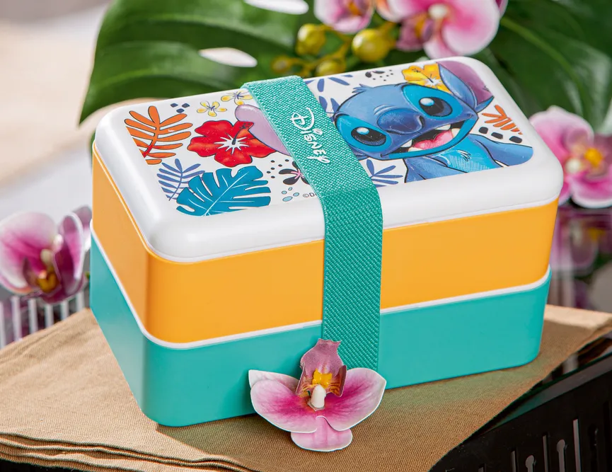 Lunchbox "Stitch" weiß milieu
