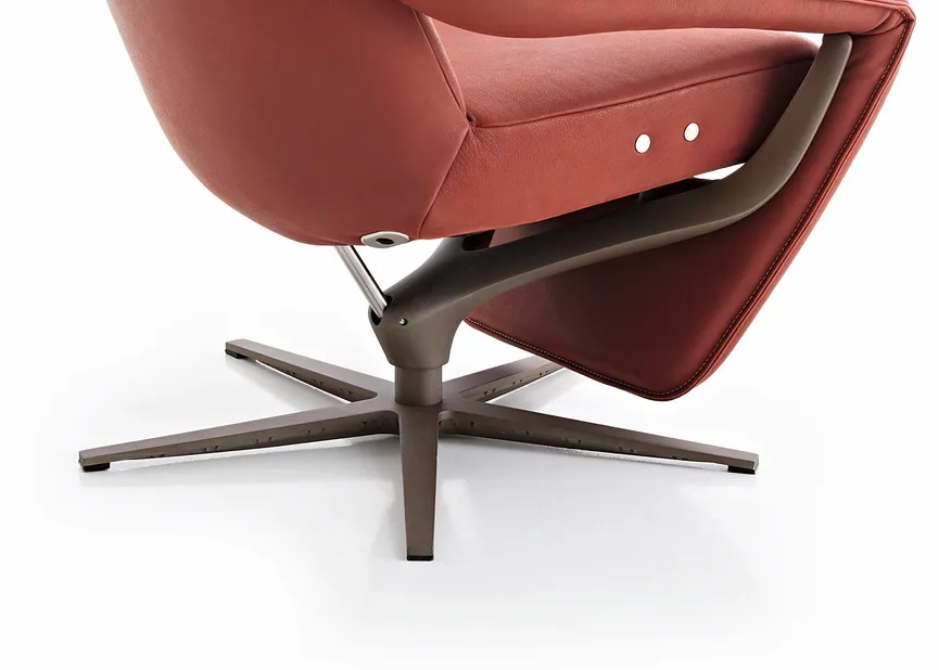 Sessel Yoko-1 DK bronziert detail