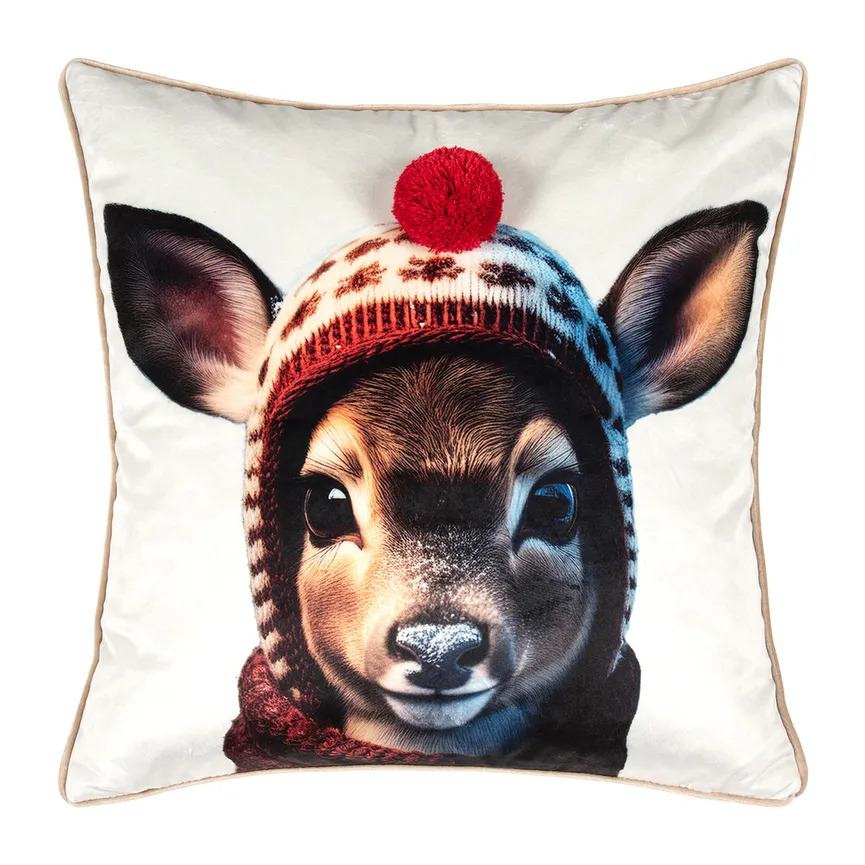 Kissen "Winter Animal" Bambi hauptaufnahme