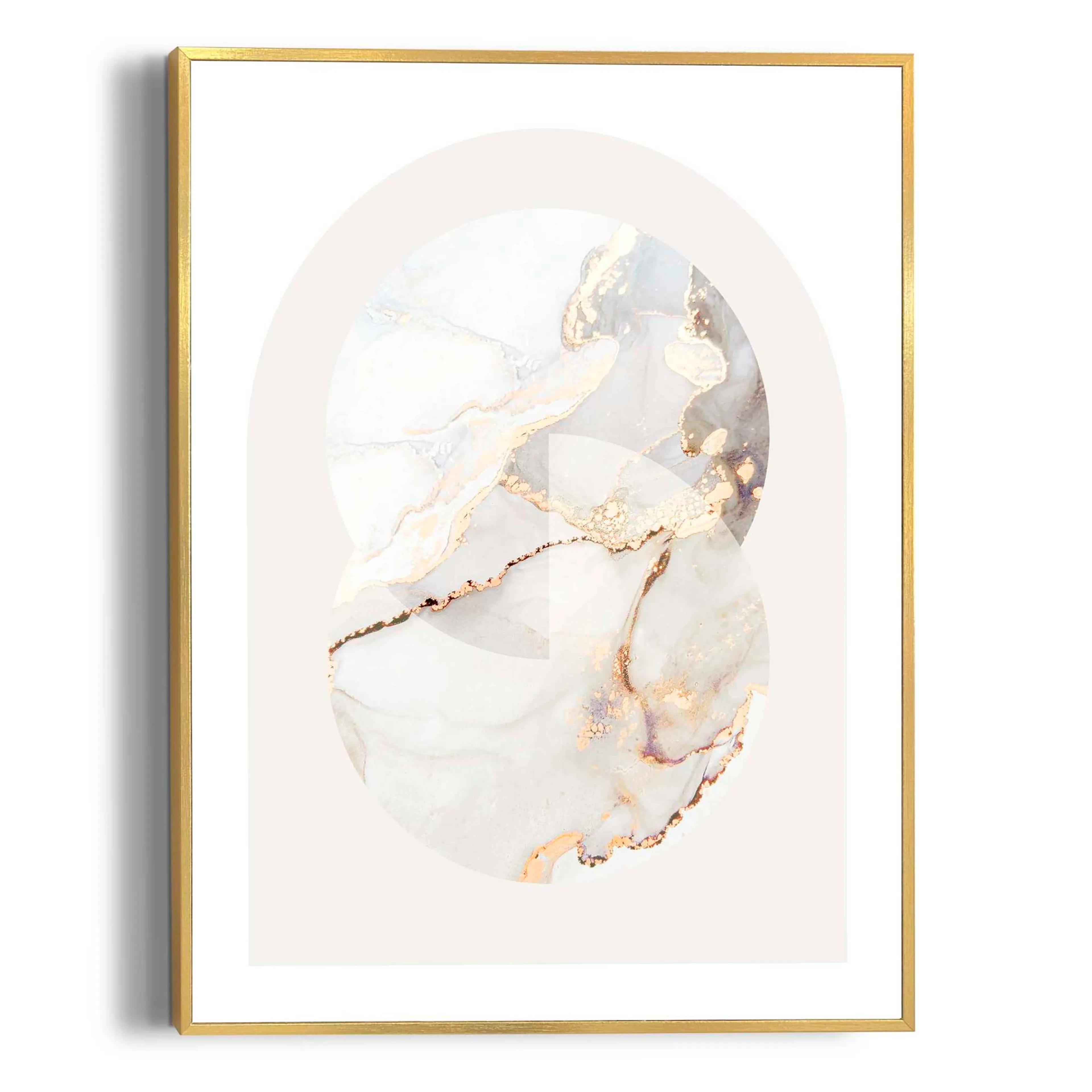 Wandbild 30 x 40 cm Glamour Marble