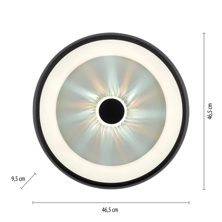 Deckenleuchte "Vertigo" detail