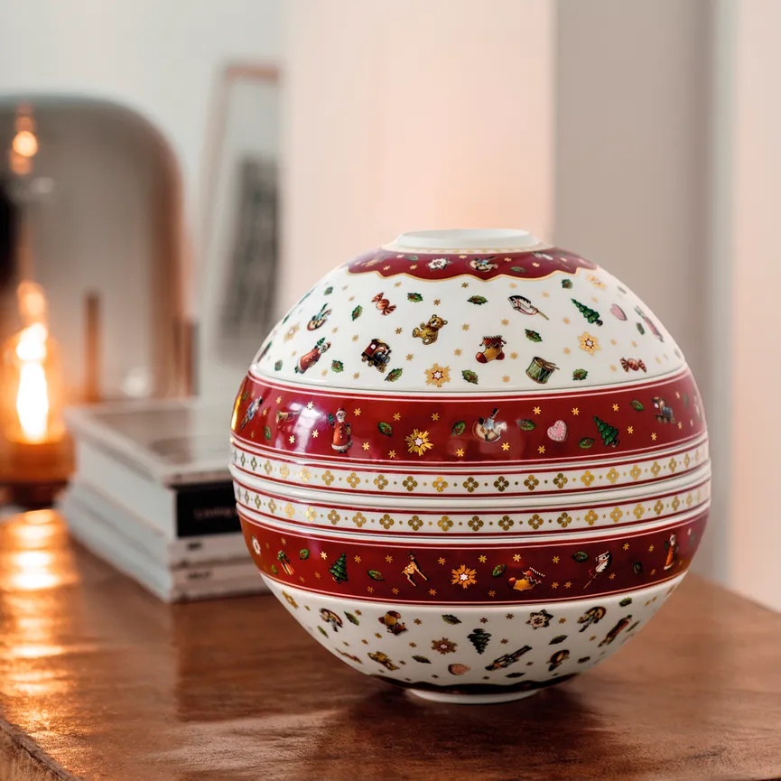 La Boule "Toys Delight" rot milieu