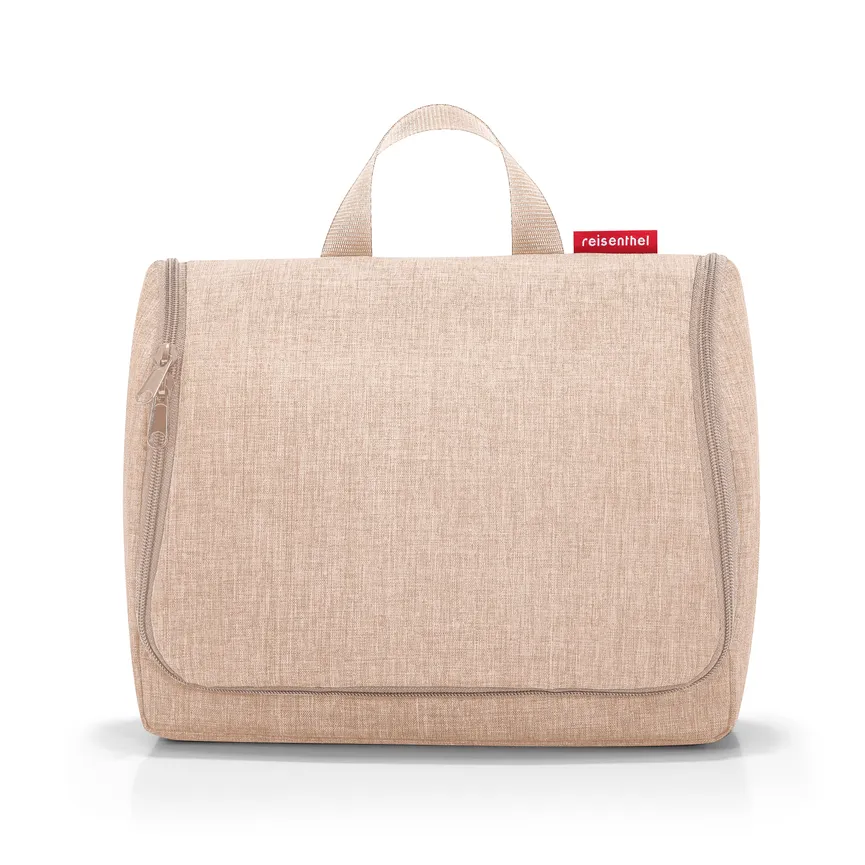Kulturtasche XL "twist coffee" detail