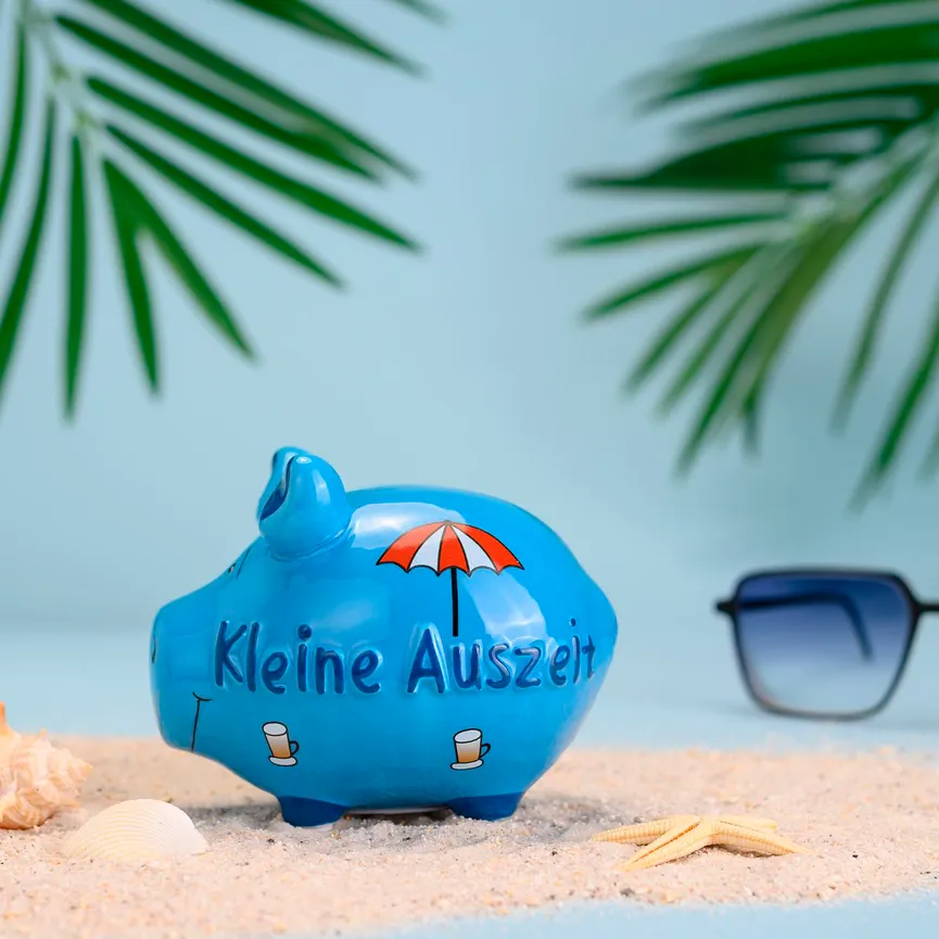 Sparschwein "Kleine Auszeit" milieu