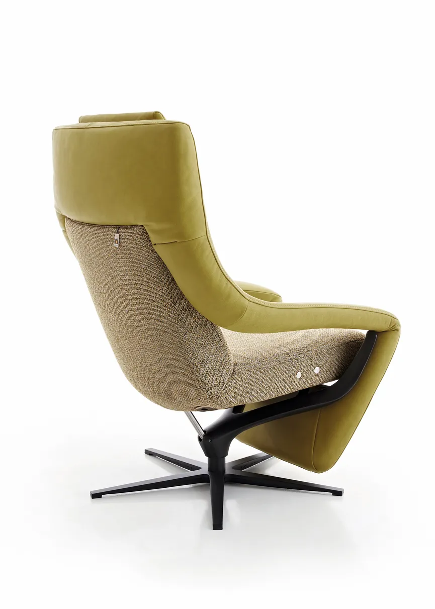 Sessel Yoko-2 DK schwarz detail