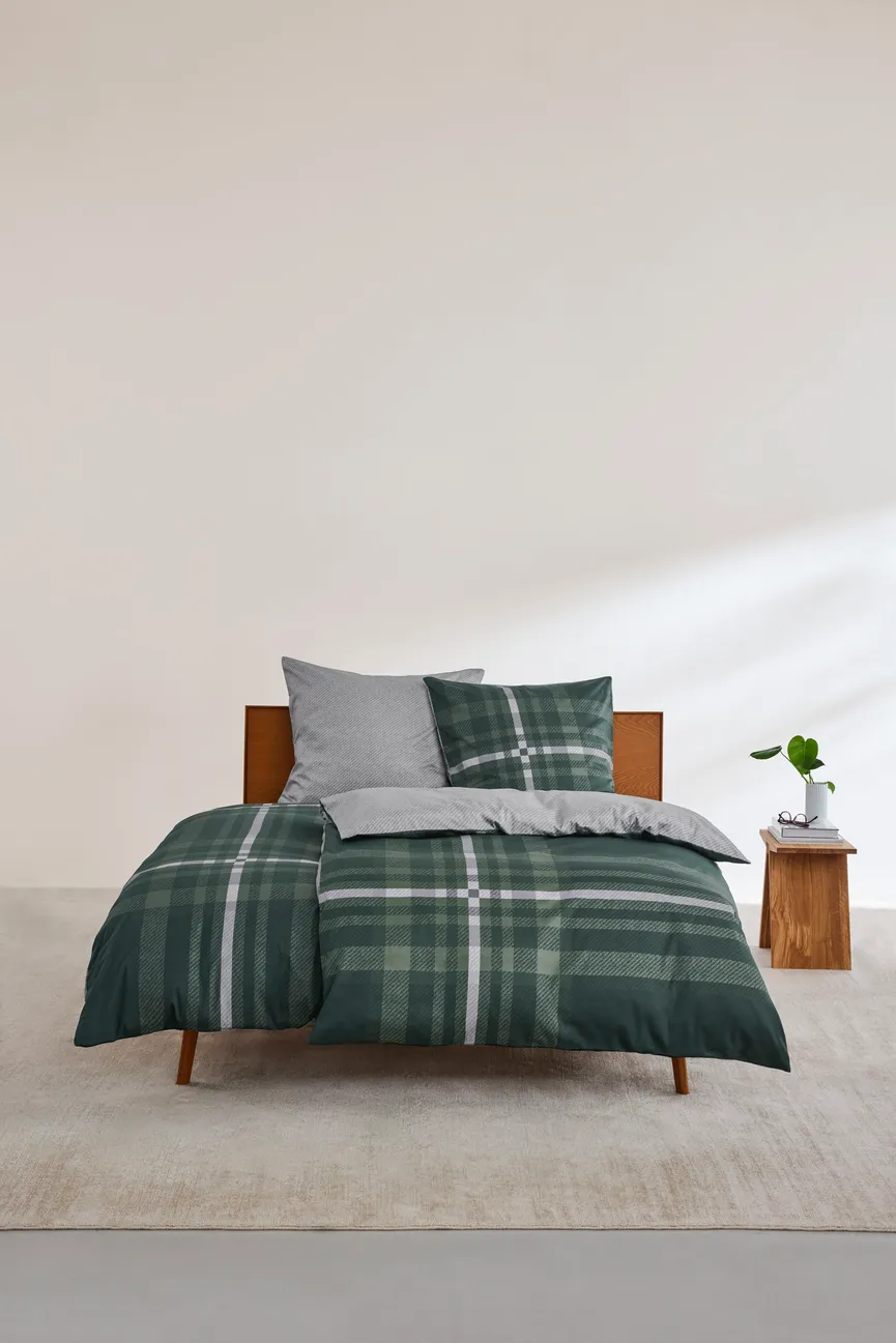 Satin-Bettw. S.Oliver 135x200 milieu