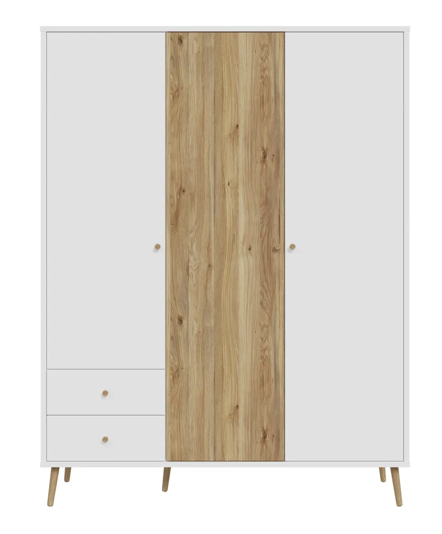 Kleiderschrank 3-trg. detail