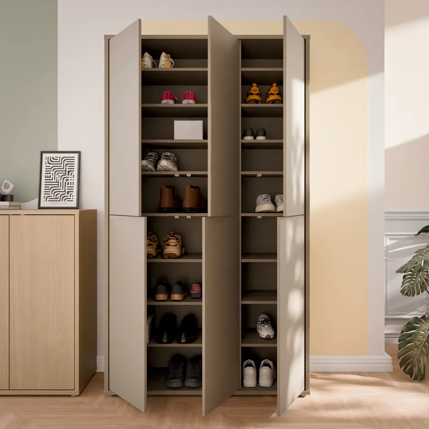 Garderobenschrank 6T detail