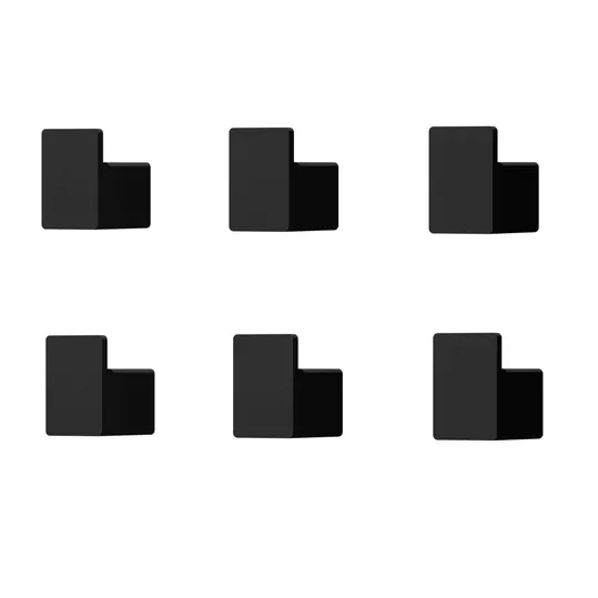 Kleiderhaken 6er-Set